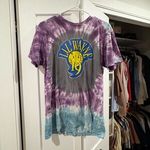 Tie-Dye Kids Shirt - Purple and Blue